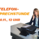 Telefonsprechstunde von Isabell Huber am 30.11.